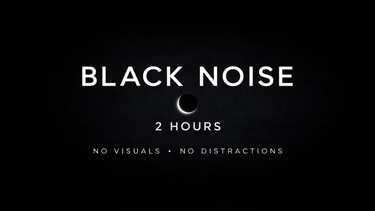 Rhythmic Black Noise for Deep Sleep 🖤 No Visuals, No Distractions. Pure Silence Masking (2 Hours)