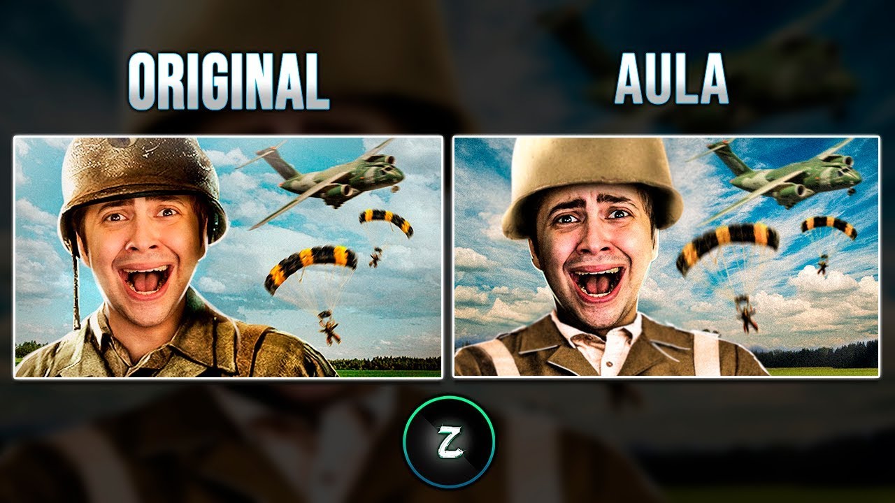 Como Fazer Thumbnail Estilo Alanzoka no Photoshop