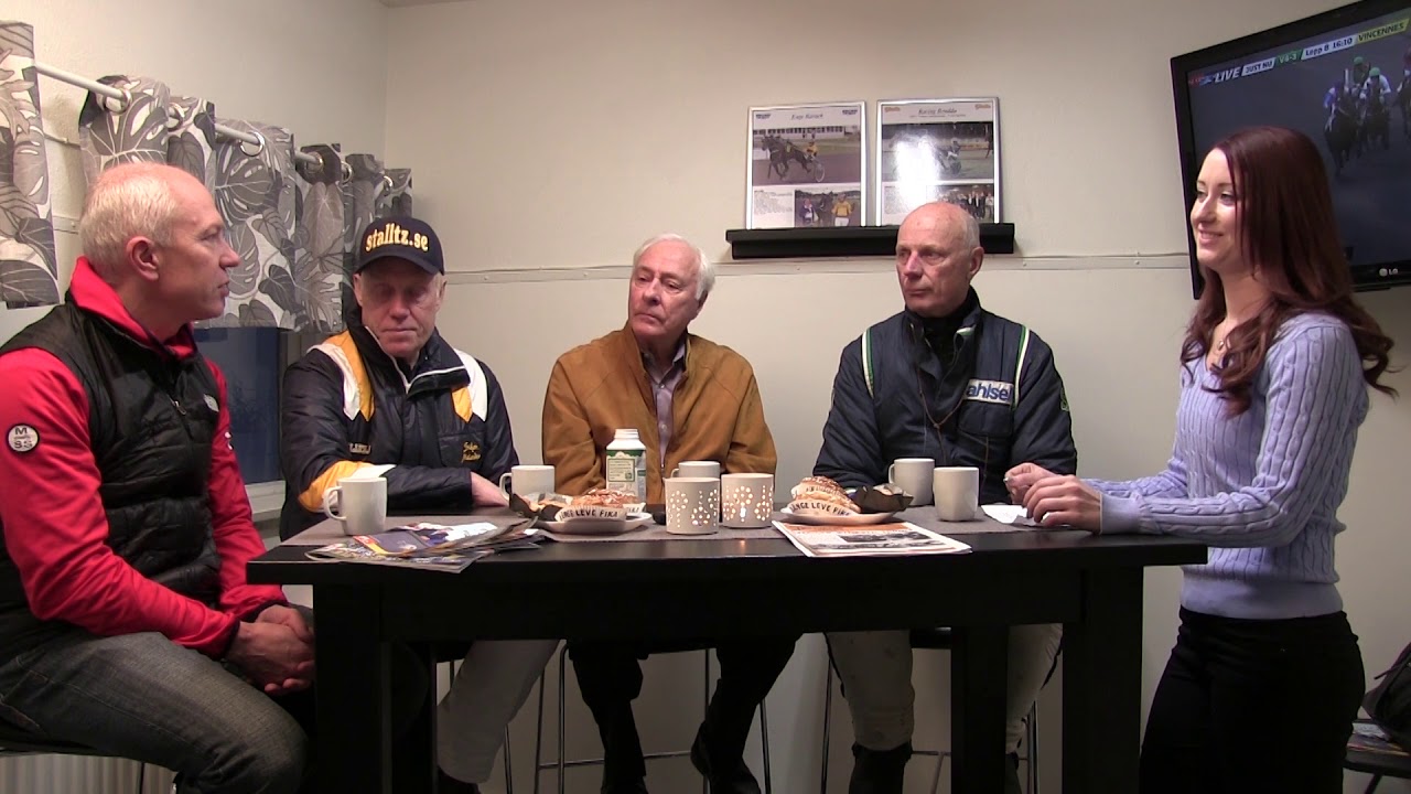 Prix d'Amérique-fika med mästarna