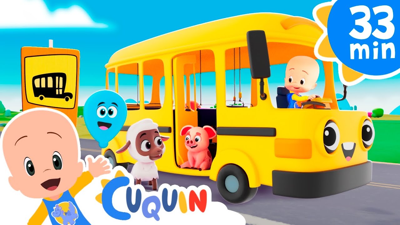 Animais cantam as rodas do ônibus - episódios e rimas infantis de Cleo e Cuquin
