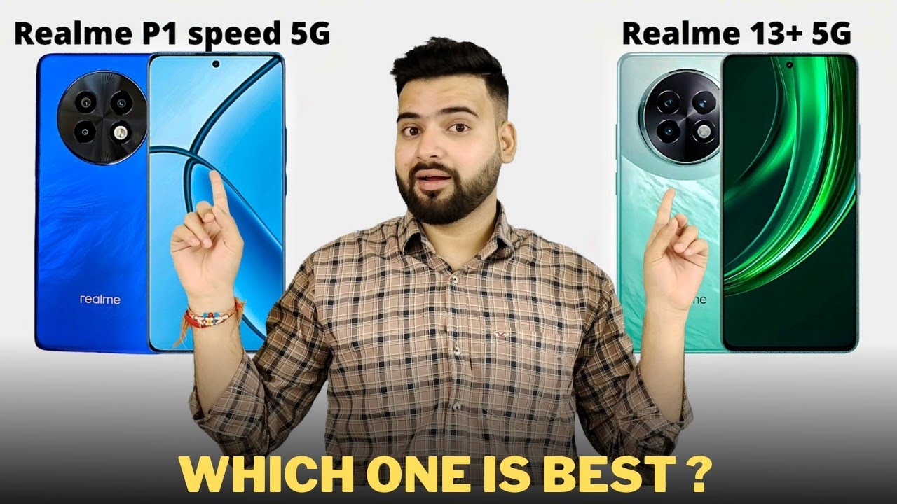 Realme P1 Speed 5G vs Realme 13 Plus 5G - Full Comparison in Hindi | Which One is Best ??🤔