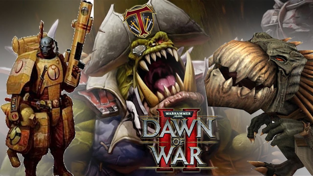 First Time playing T'au! Dawn of War 2 Elite Mod PVP | Orks vs T'au