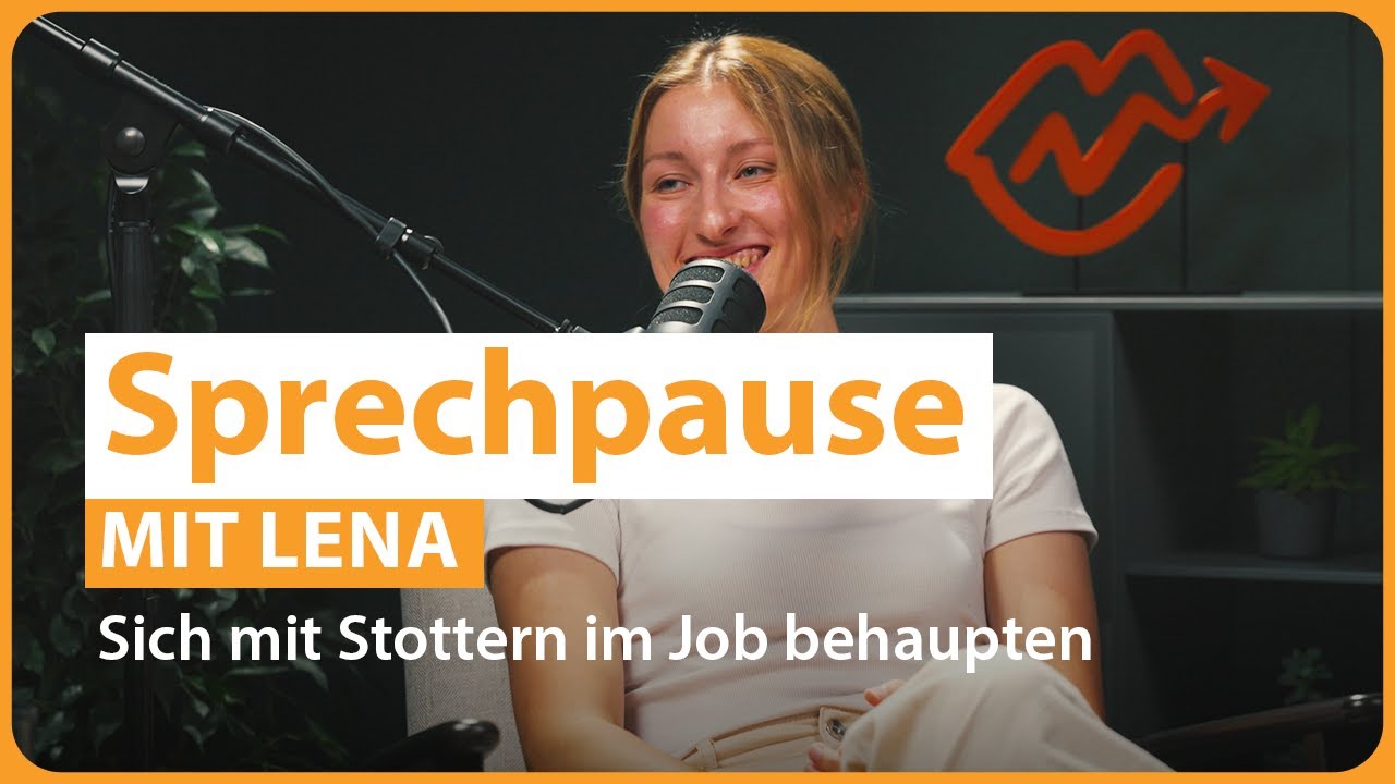 Lena über Beruf und Mut | Sprechpause - Der Talk mit Stottern 3 | BVSS