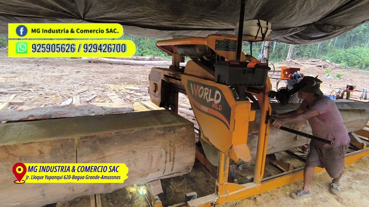 Innovaci&oacute;n en la Industria Maderera | Aserraderos MG Industria & Comercio S.A.C. en Acci&oacute;n