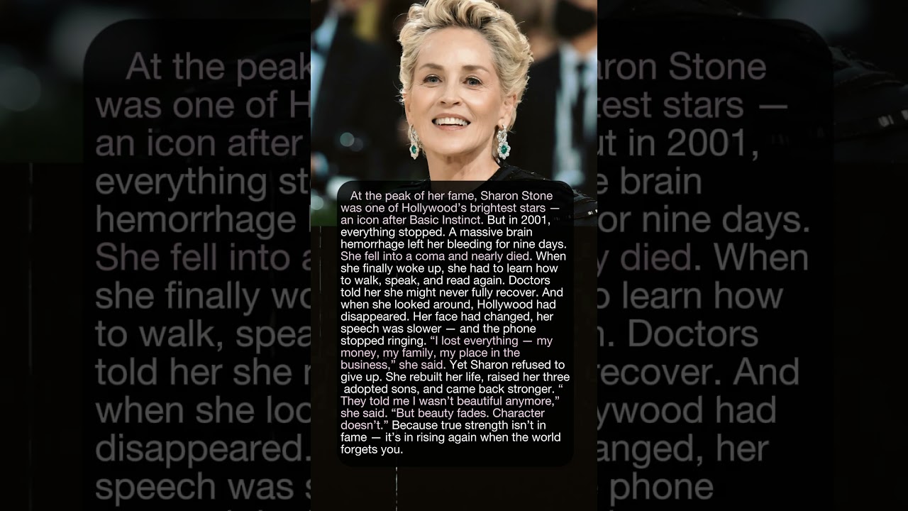 From a Coma to Courage: Sharon Stone&rsquo;s True Story