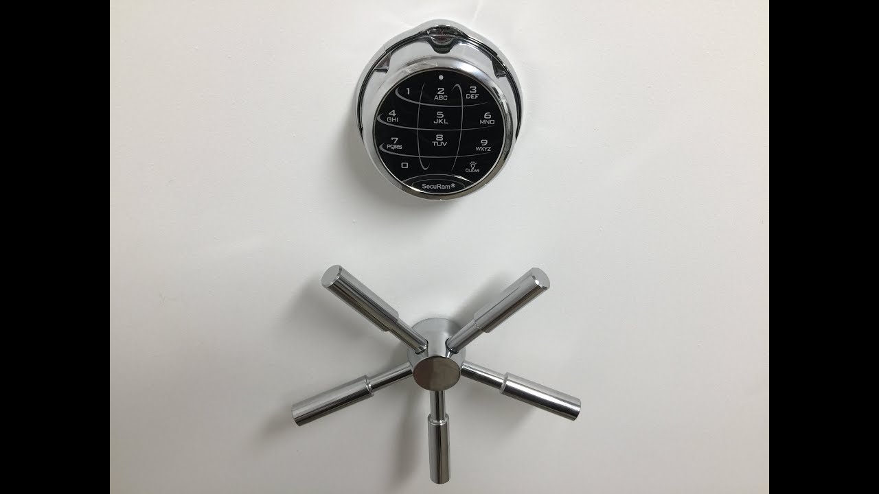 Electronic plus Mechanical Safe Lock = No Worries