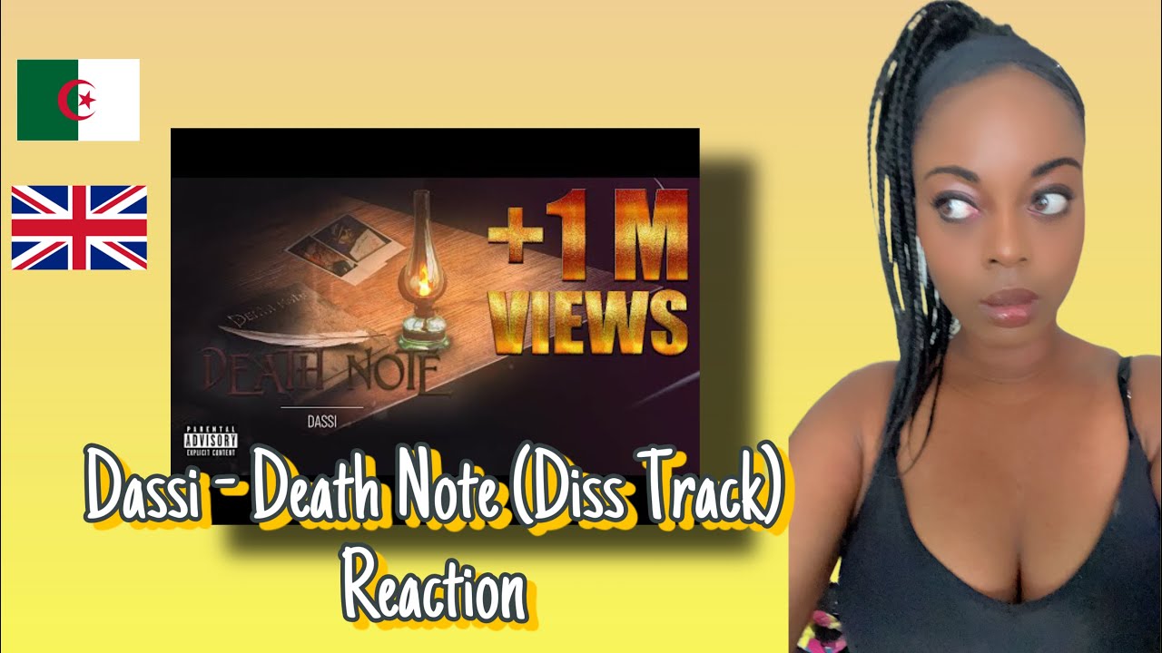 Dassi - Death Note (Diss Track) 🇬🇧 Reaction - First Time Listening to #Dassi 🇩🇿🔥