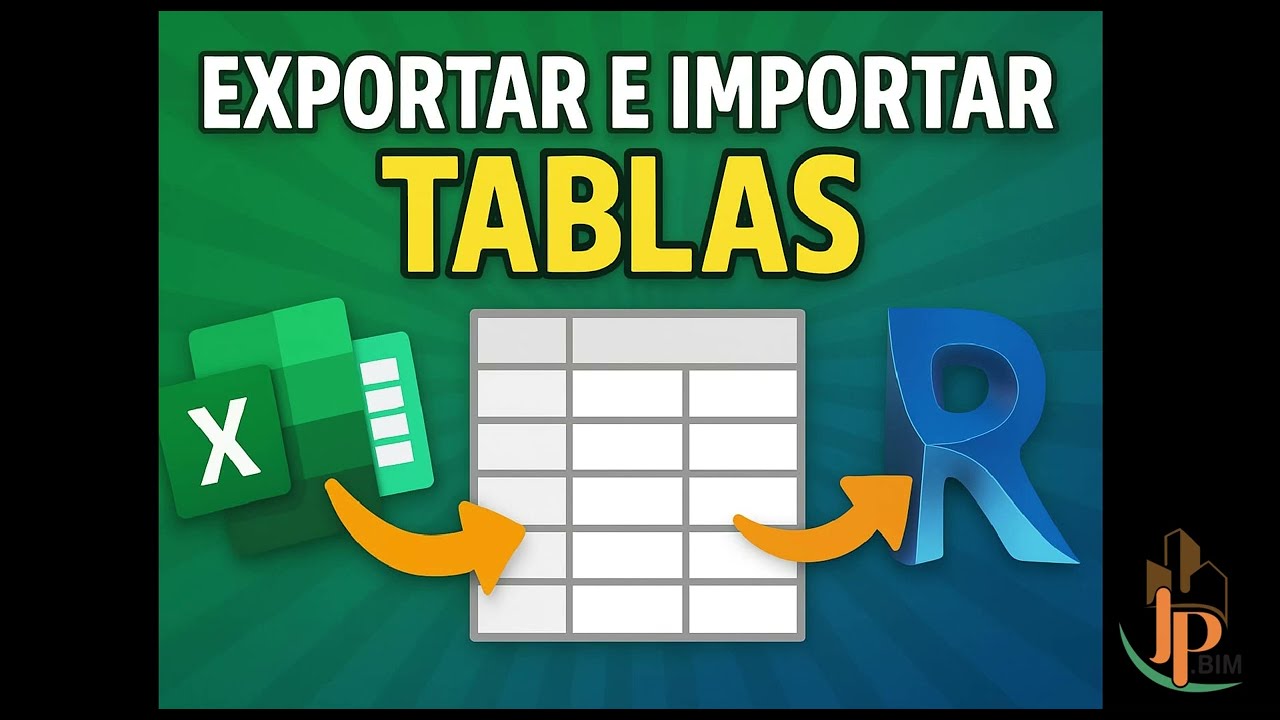 Importar y exportar tablas entre Excel y Revit (Plugin Mlabs)