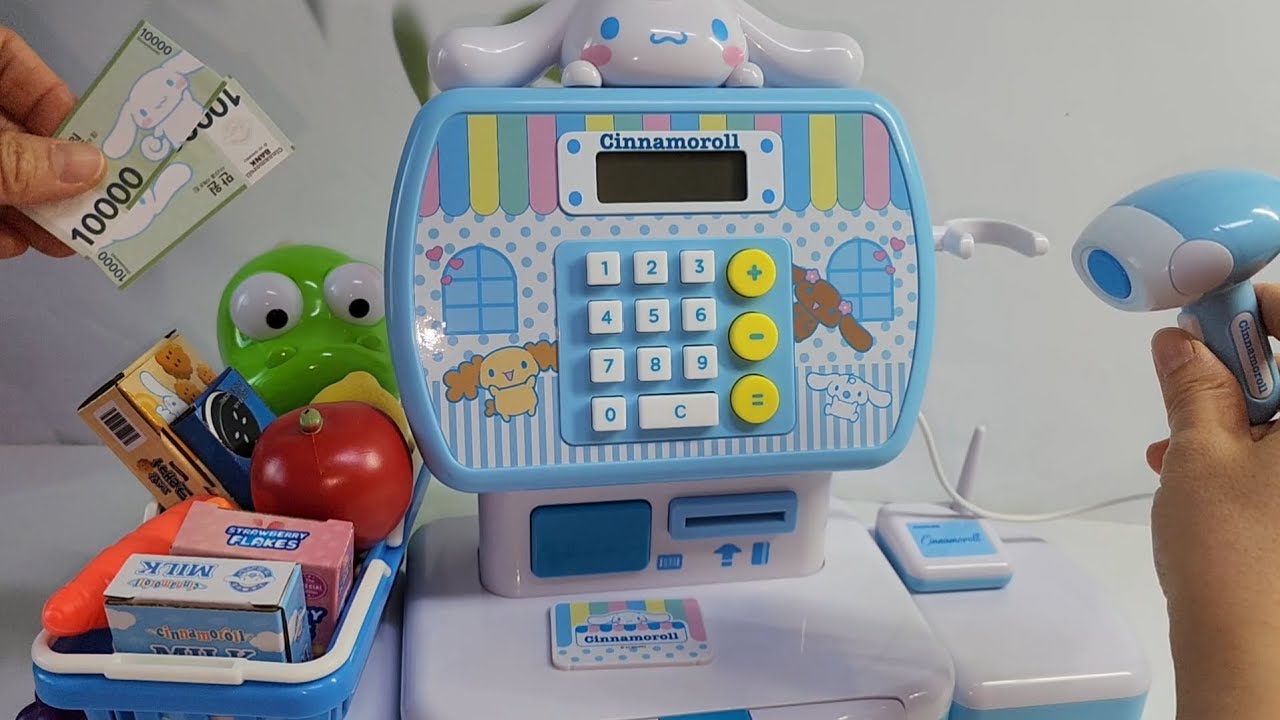 [TOY ASMR] Sanrio Cash Register PlaySet ASMR Satisfying with Unboxing No Talking | Review Toys
