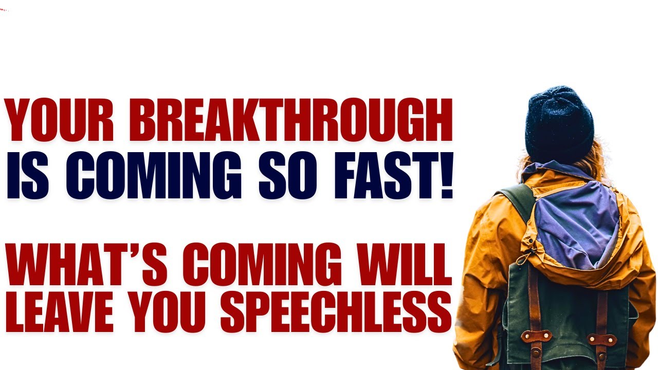 Your Breakthrough Is Coming Fast; Thank God Now! (Christian Motivation)