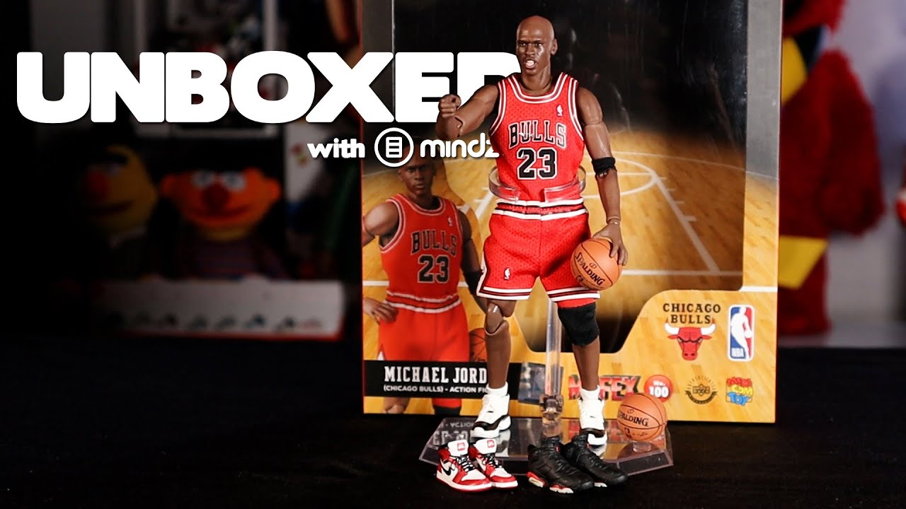 Medicom Michael Jordan MAFEX Action Figure i Unboxed EP126