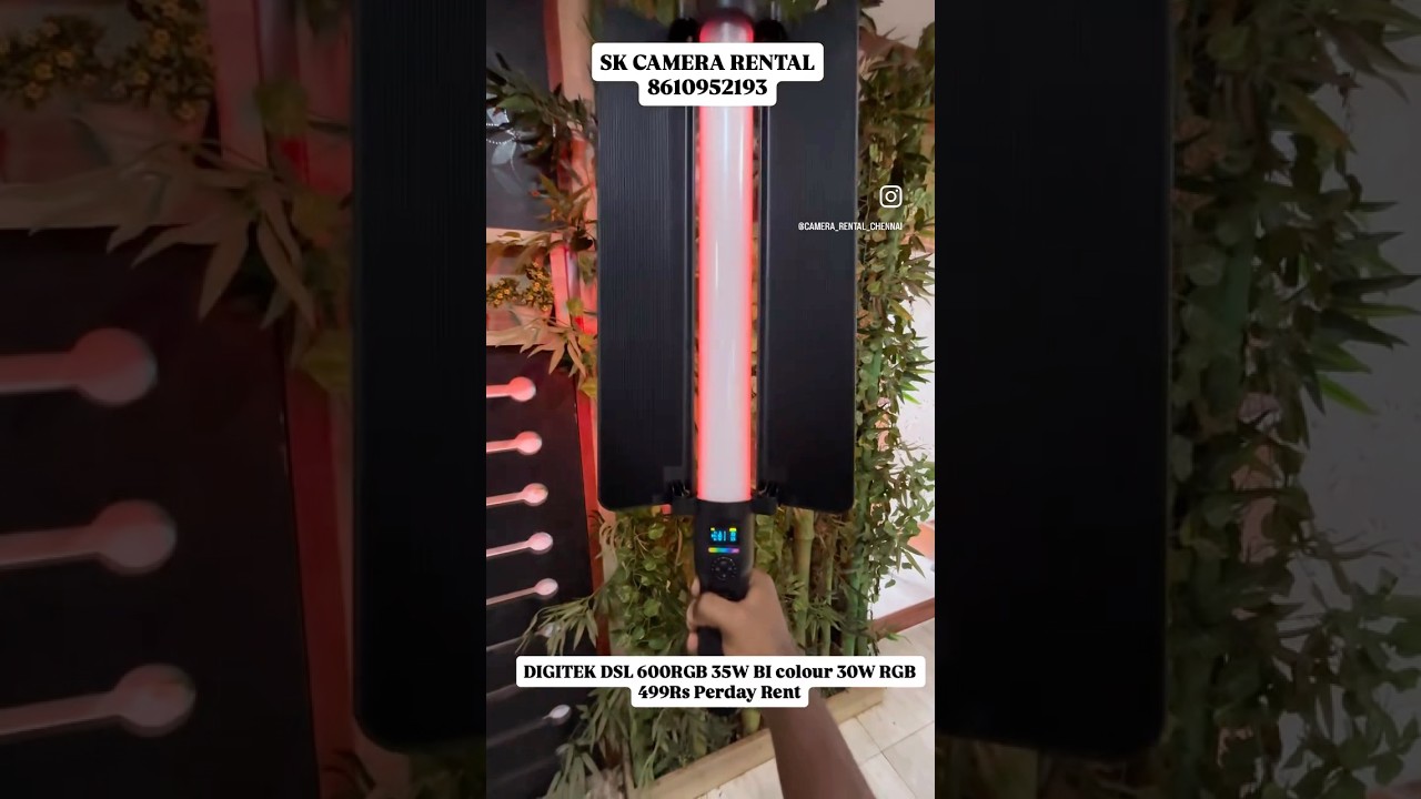 Digitek dsl 600 Rgb stick light rent available lc  light rental available @SKCamerarentalchennai