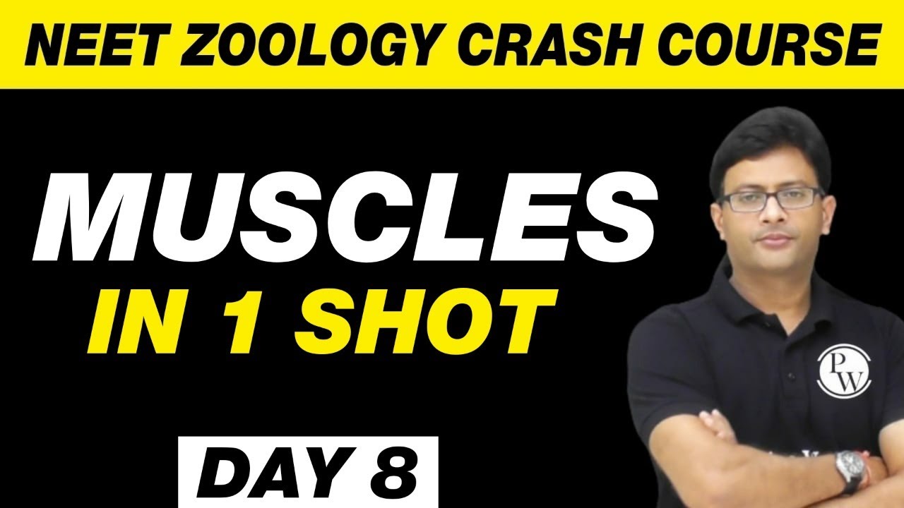 MUSCLES in 1 Shot - All Theory, Tricks & PYQs | Class 11 | NEET