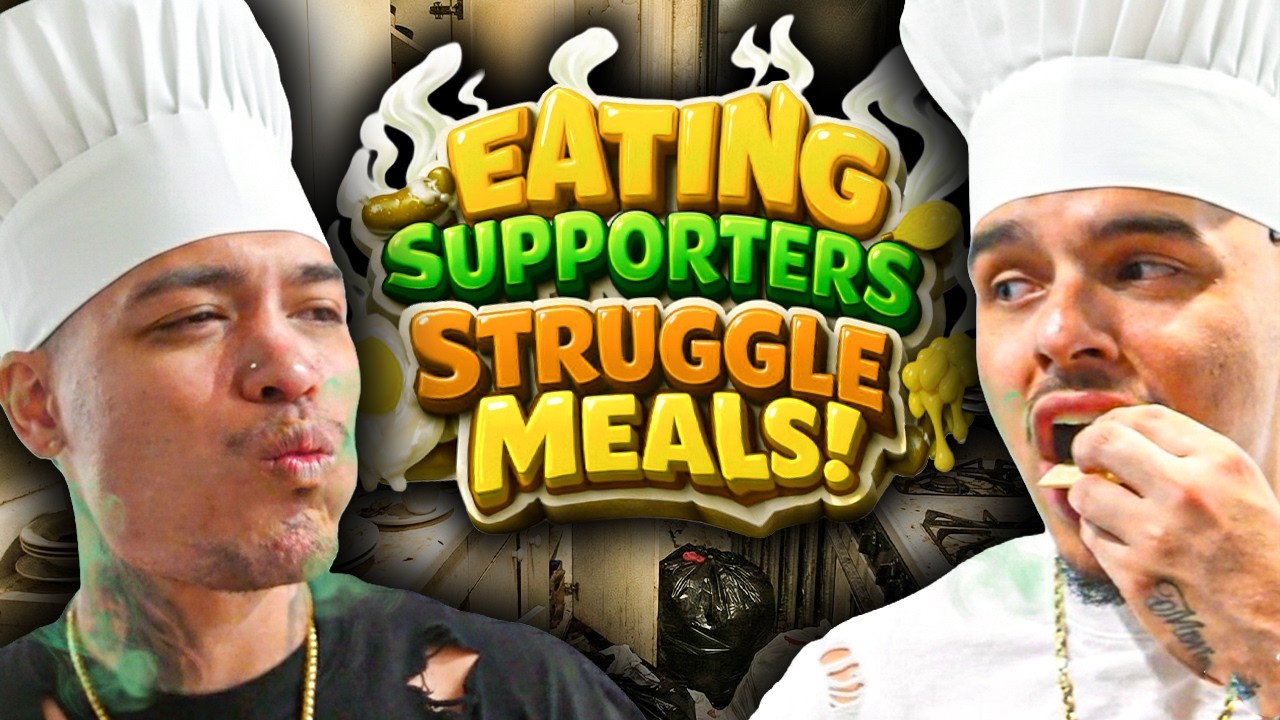 EATING SUPPORTERS STRUGGLE MEALS! (INTERESTING!!)