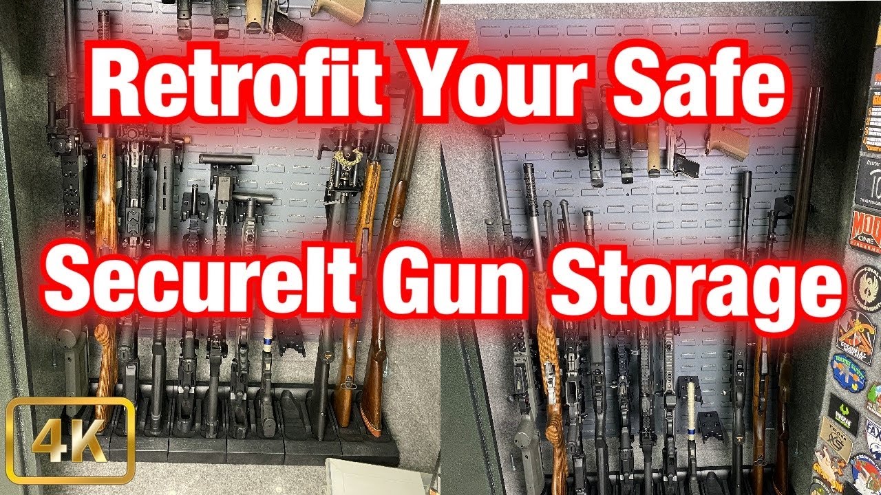 Installing a SecureIt Gun Storage GunSafe Retrofit Kit into an Existing Safe