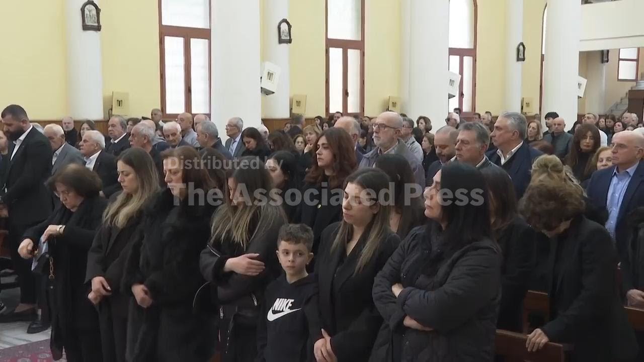 Christians evacuated from Lebanese town gather at church and mourn man killed in Israeli strike