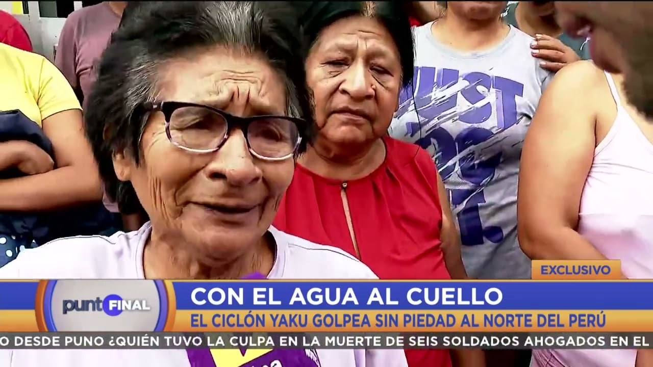 🟠🔵 Imágenes impactantes de lo que se vive en el norte del Perú por el ciclón 'Yaku'