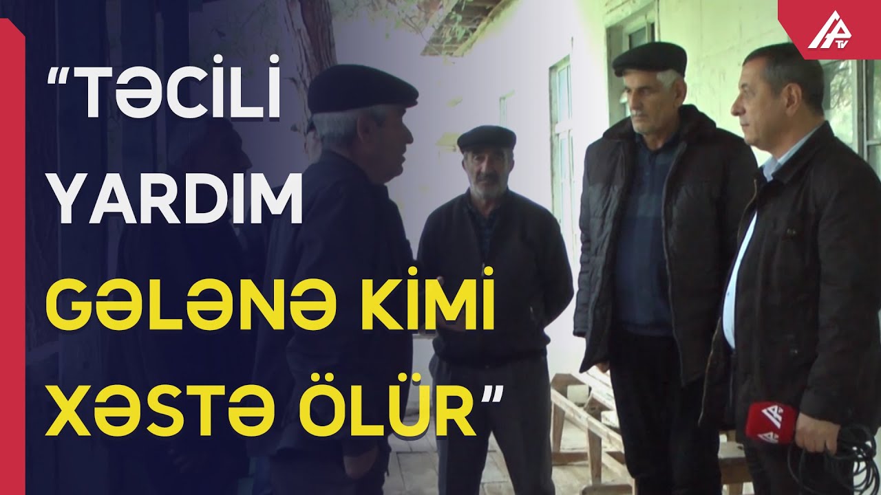 Sabirabadda həkimi ölən, binası dağılan tibb məntəqəsi - APA TV