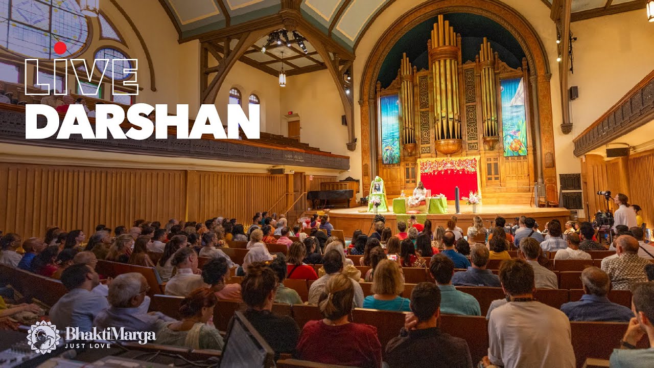 Darshan with Paramahamsa Vishwananda - LIVE NOW from Toronto, Canada