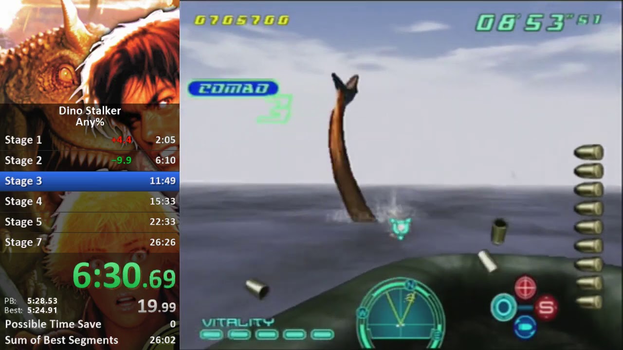 Dino Stalker Speedrun - 21:44