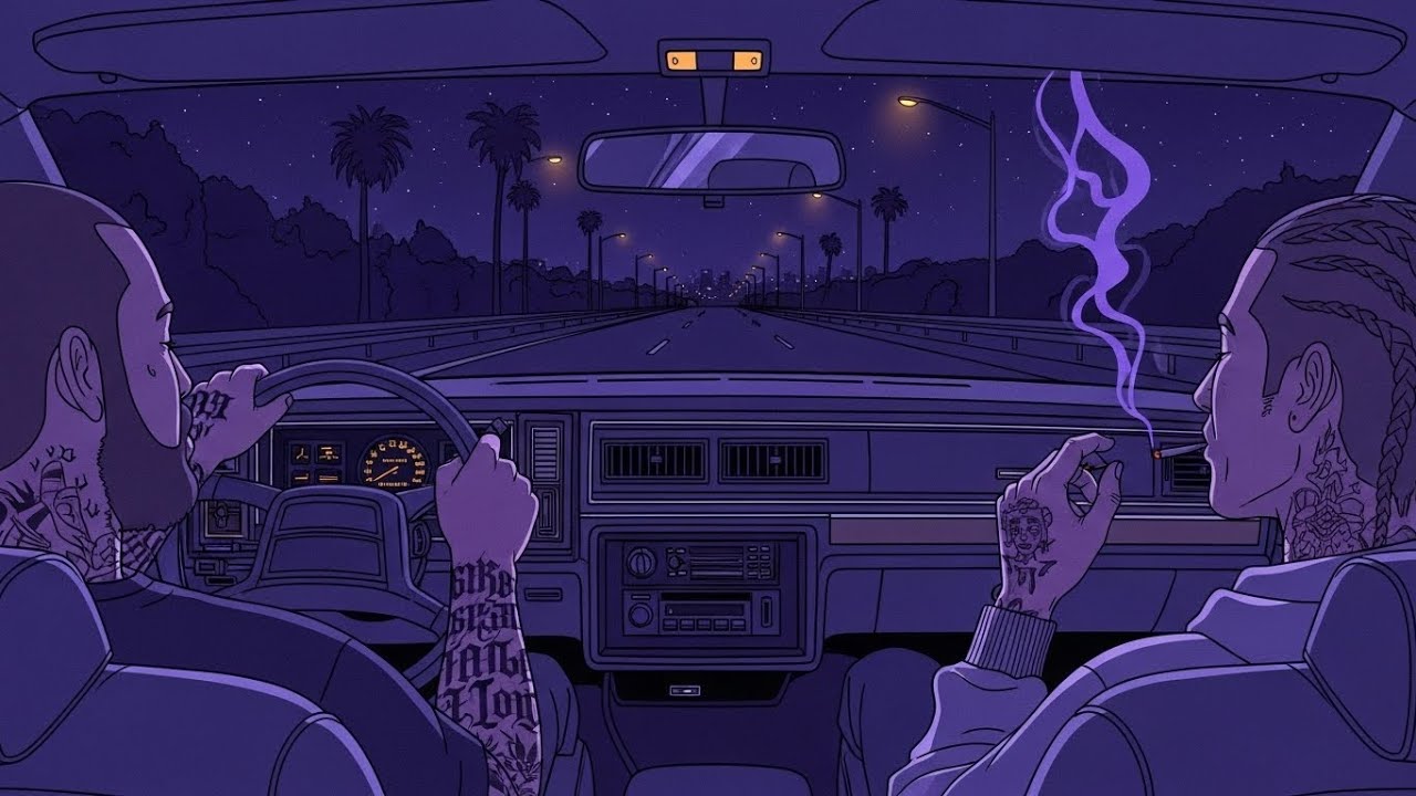 90s West Coast Chill R&B Hip Hop (1997) [Lost Nights] &mdash; Night Drive, Smoke & Memories