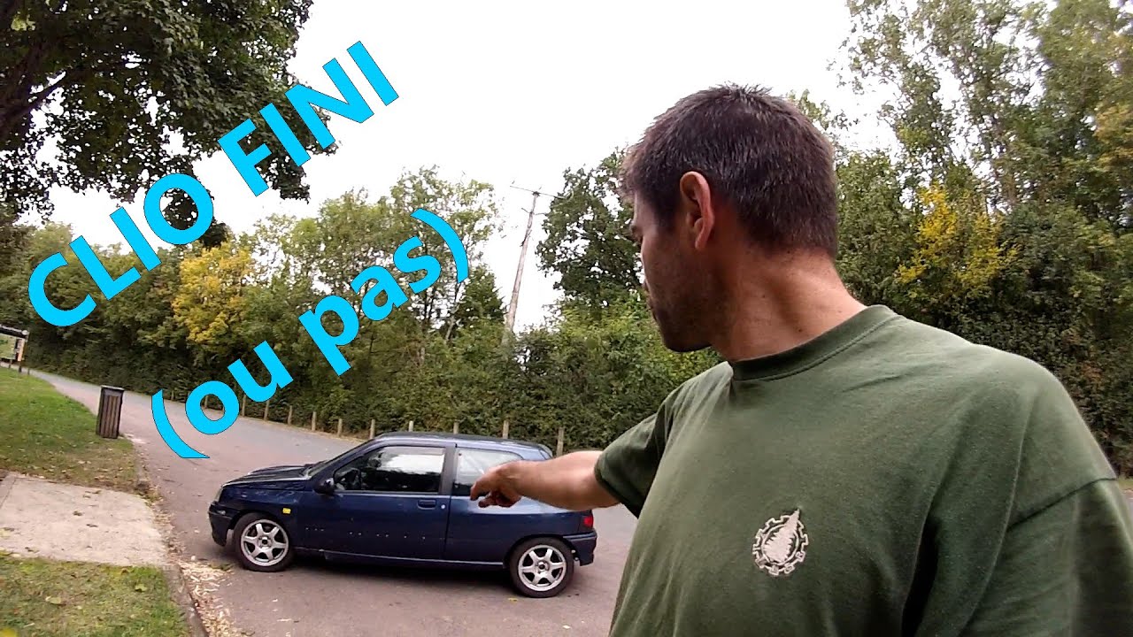 CLIO 16 S démarrage , ça roule 😉