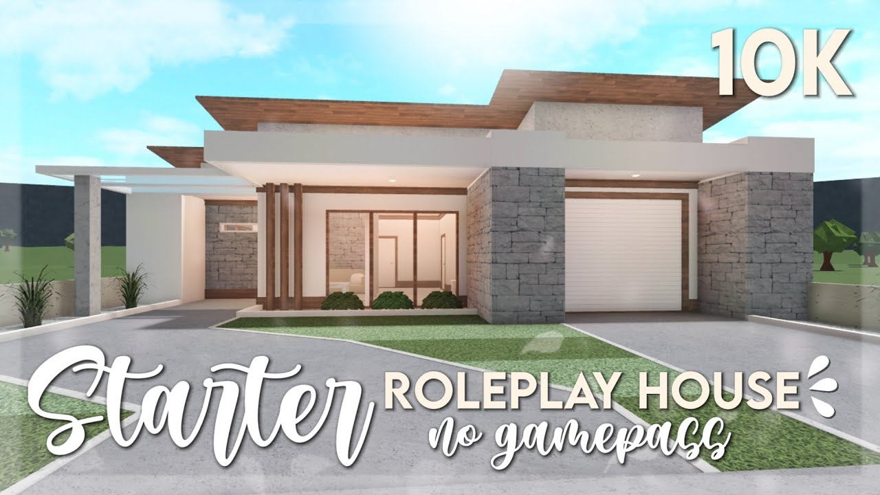 10K Cheap Starter Roleplay House (No Gamepass) | BLOXBURG