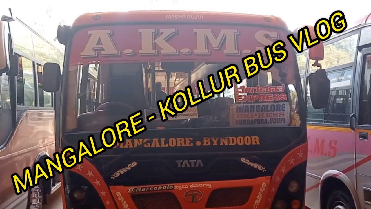Mangalore - Kollur Bus Travel & Mookambika Temple Darsinam Vlog# 48