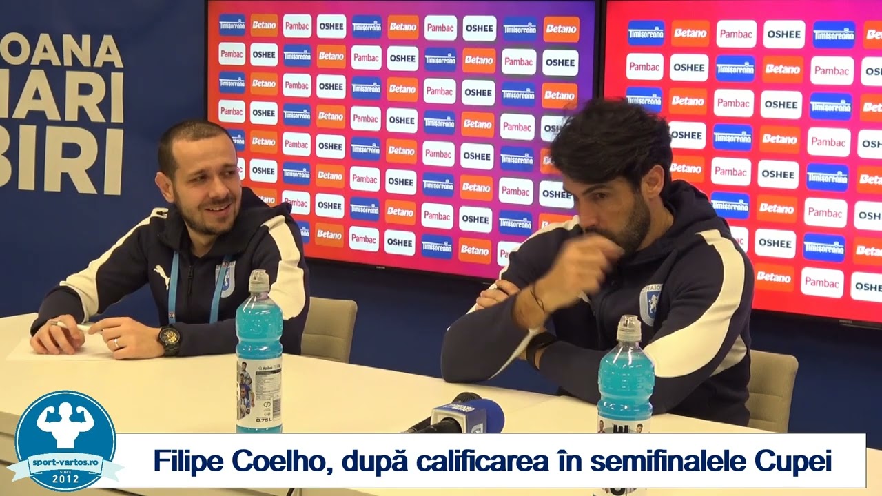 Filipe Coelho s-a bucurat intens după calificarea în semifinalele Cupei