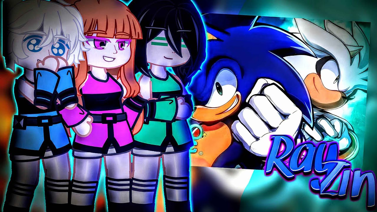 Meninas Super Poderosas React Trio SSS (Sonic) - SUPER  @Chrono0/ (As/Au) na descri&ccedil;&atilde;o