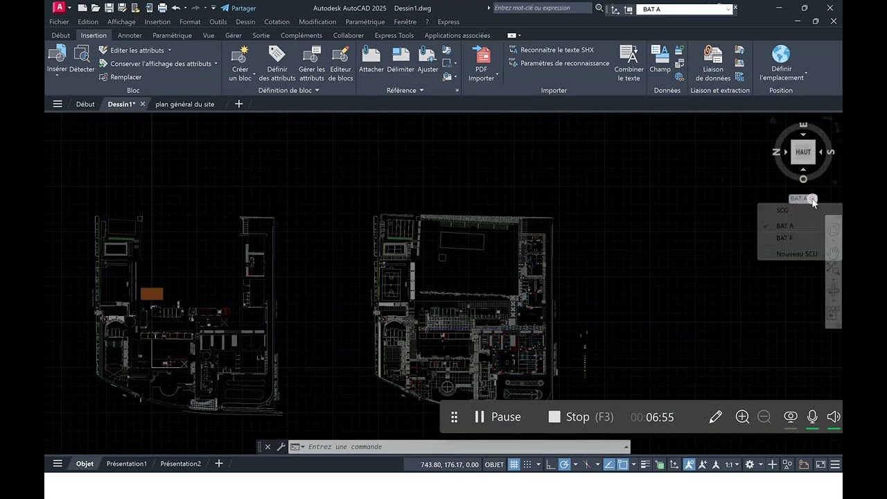 AutoCAD - SCU & XREF : Préparer un plan de sécurité incendie (cas pratique complet – partie 1)