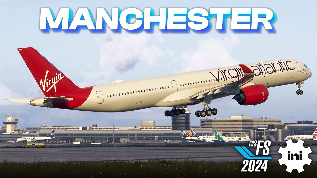 iniBuilds Manchester | Microsoft Flight Simulator 2024