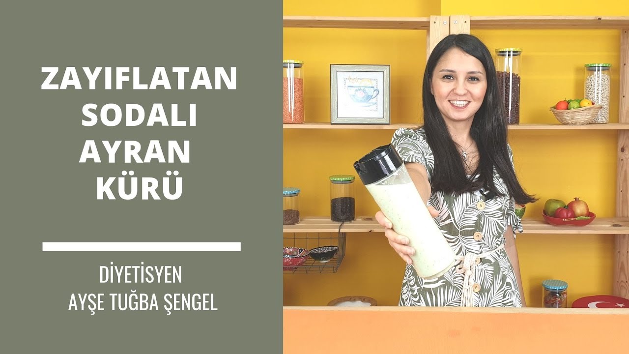 ZAYIFLATAN SODALI AYRAN KÜRÜ TARİFİ - DİYETİSYEN AYŞE TUĞBA ŞENGEL