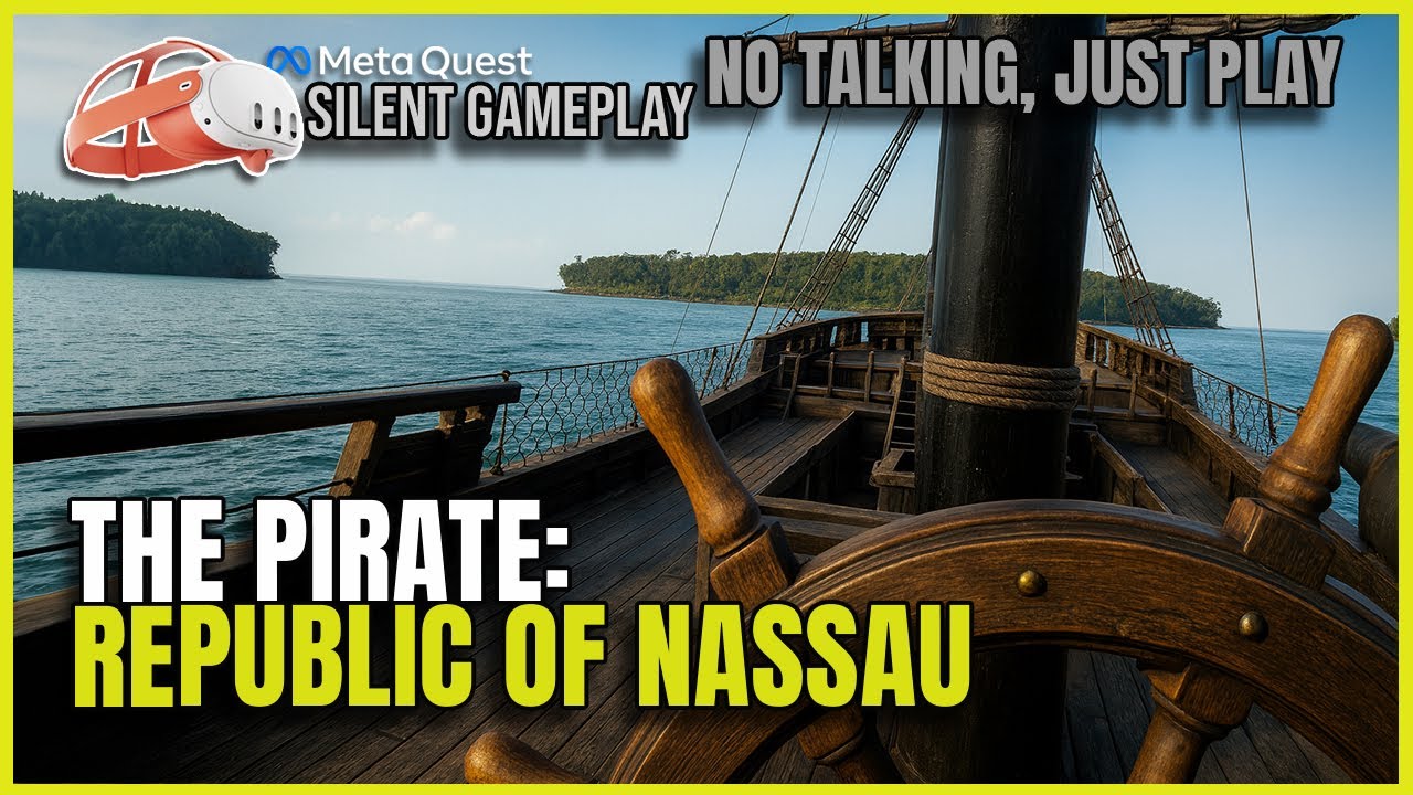 The Pirate: Republic of Nassau | ПЕРВЫЕ МИНУТЫ ПРЕВЬЮ ИГРОВОЙ МЕХАНИК PURE VR | META QUEST 3