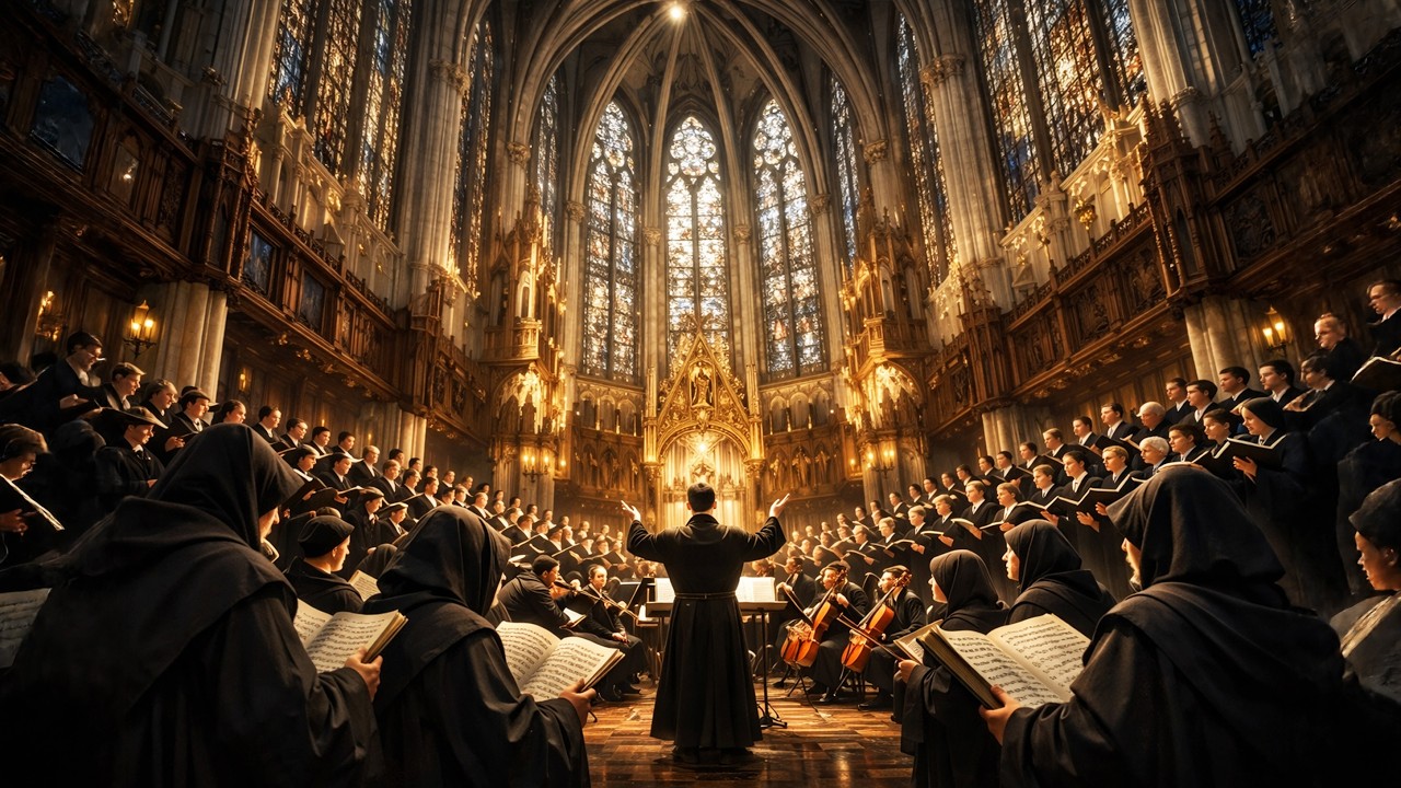 Majestoso Canto Gregoriano (Sl. 45/46) «Deus Noster Refugium» (Deus é o nosso refúgio)