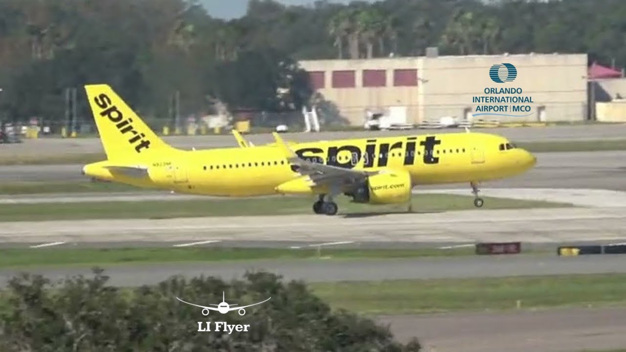 13 MINUTES OF LATE-MORNING PLANE SPOTTING at Orlando International Airport