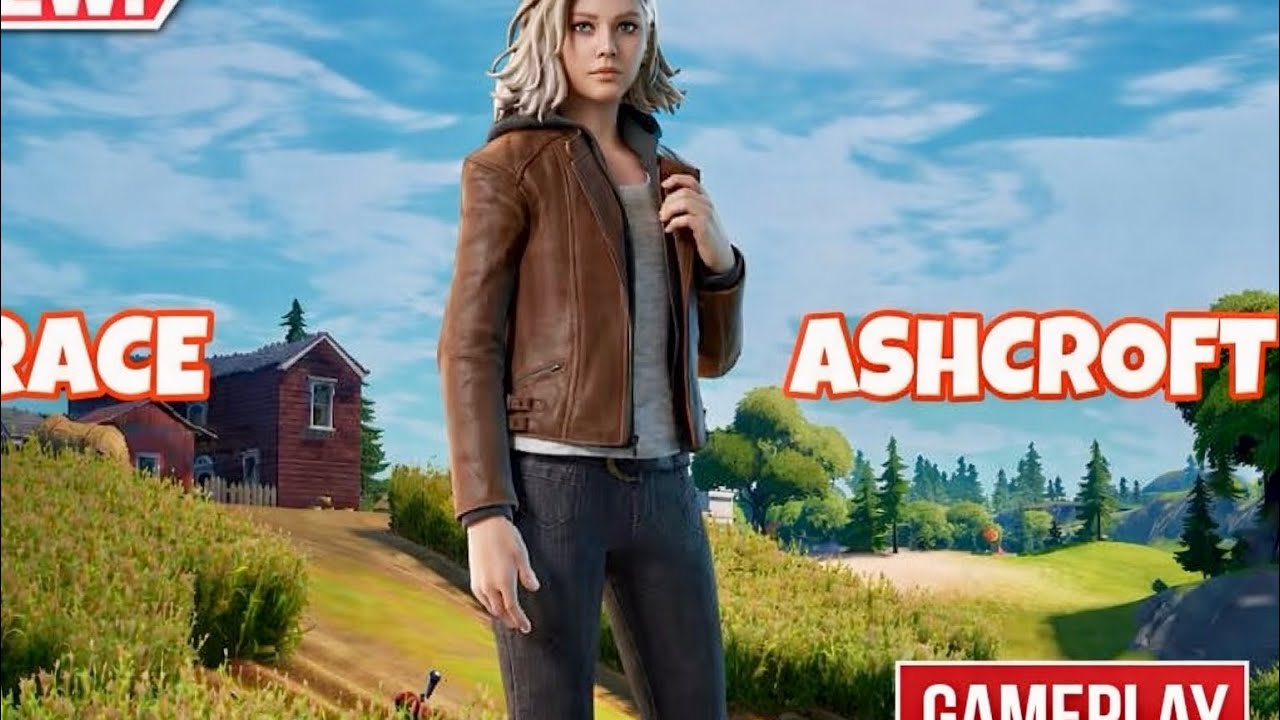 NEW GRACE ASHCROFT Skin Gameplay in Fortnite (Resident Evil; Requiem
