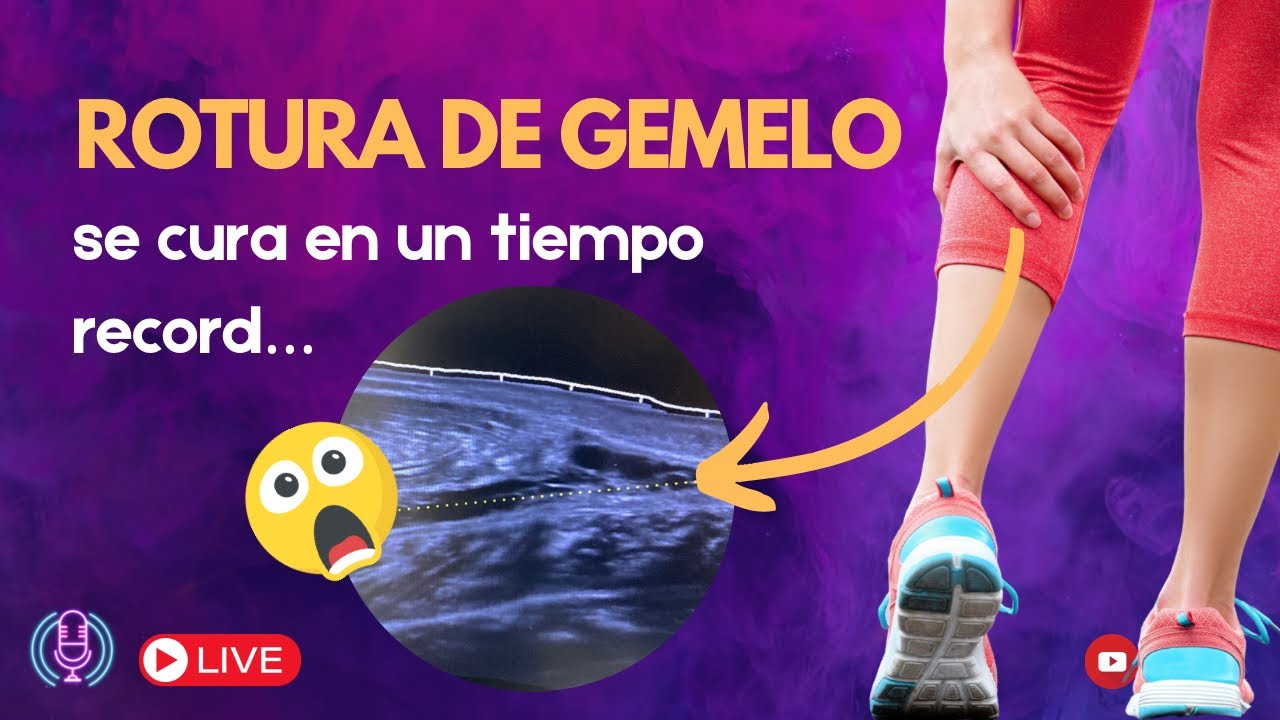 ROTURA de GEMELO🤕 el mejor diagn&oacute;stico y tratamiento.