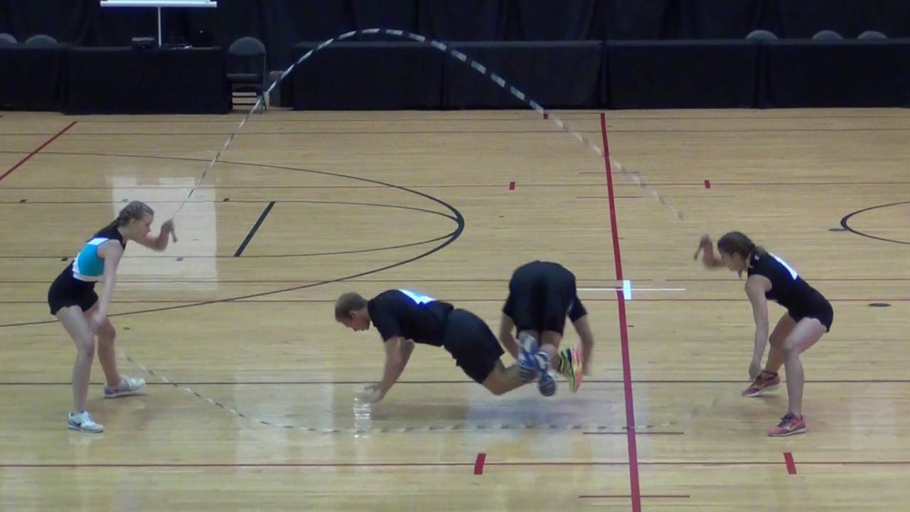 Graham, Matthew, Morgan, Nicole Double Dutch Pairs Freestyle - USAJR Nationals 2016