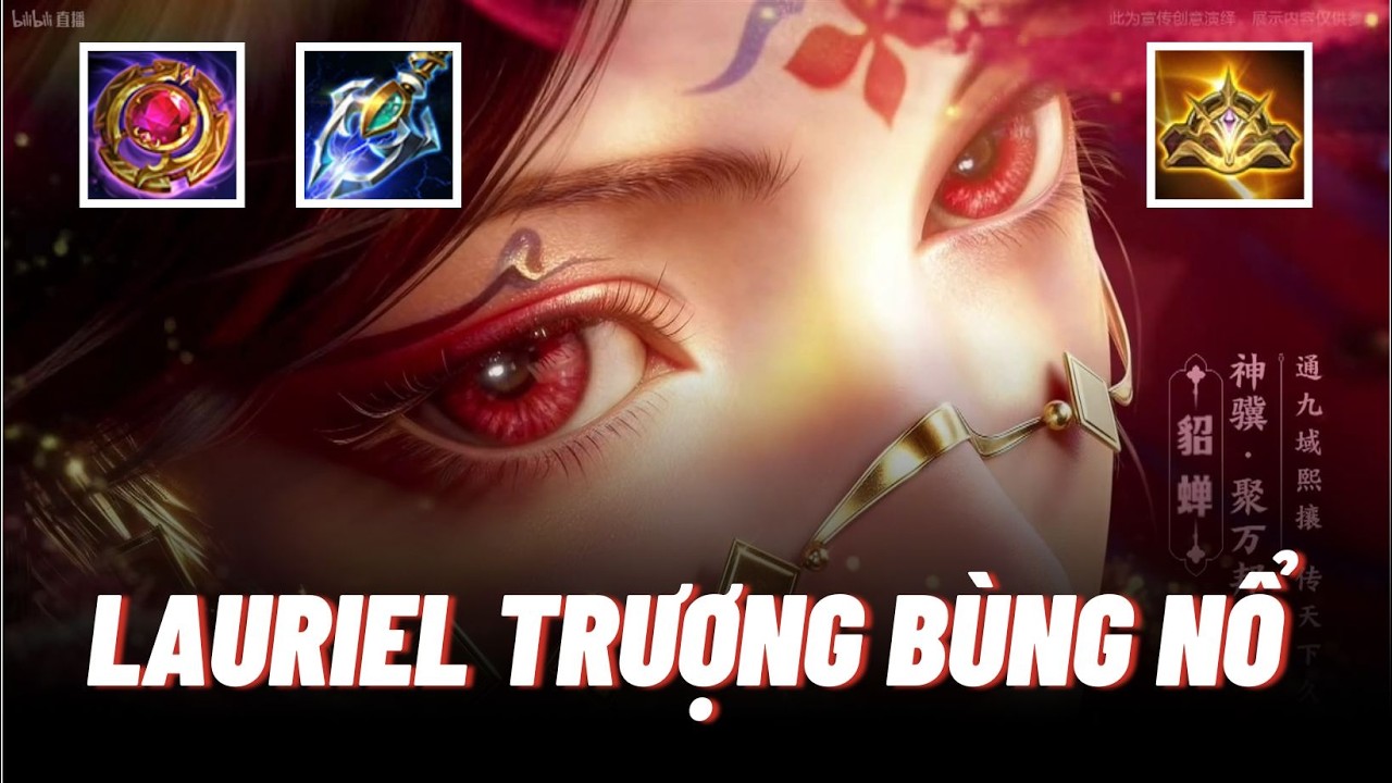 [icyfoxx] Lauriel Trượng Bùng Nổ - Dame to nhưng siêu mỏng | Liên quân mobile