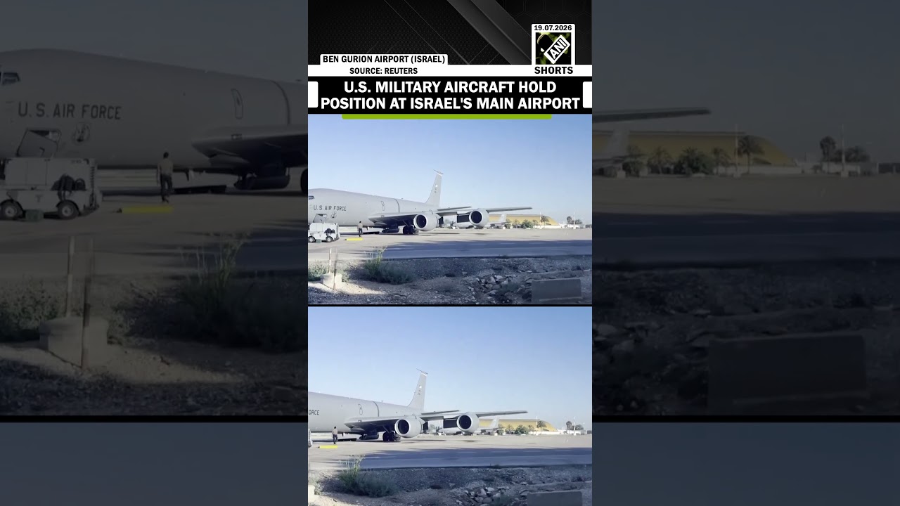 WATCH: U.S. military aircraft remain at Israel's main airport amid pressure to withdraw