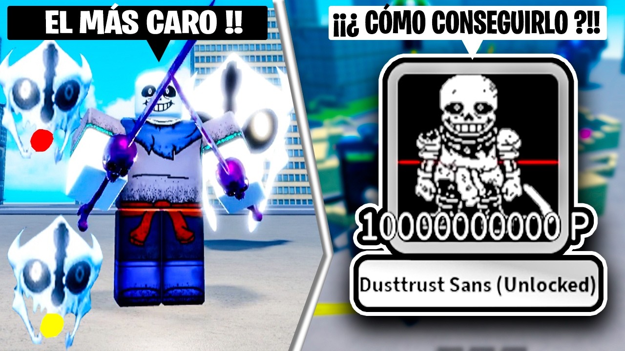 Nuevo DUSTTRUST SANS ShowCase !! Como CONSEGUIRLO? l Roblox Skibidi Toilet Super Box Siege Defense