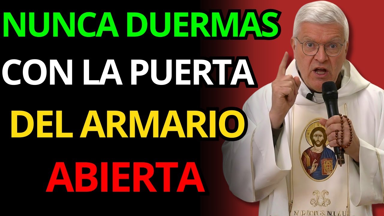 EL PADRE JORGE ZARRADA REVELA: LO QUE ATRAE ESTA PUERTA ABIERTA DURANTE SU DUERMO