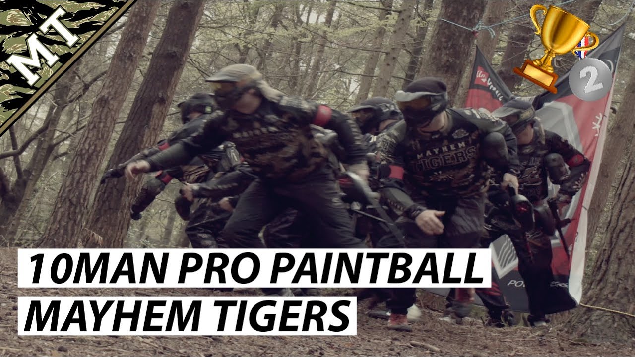 Mayhem Tigers Paintball Team Hit the Podium - European Classic Paintball League Paintball Tournament