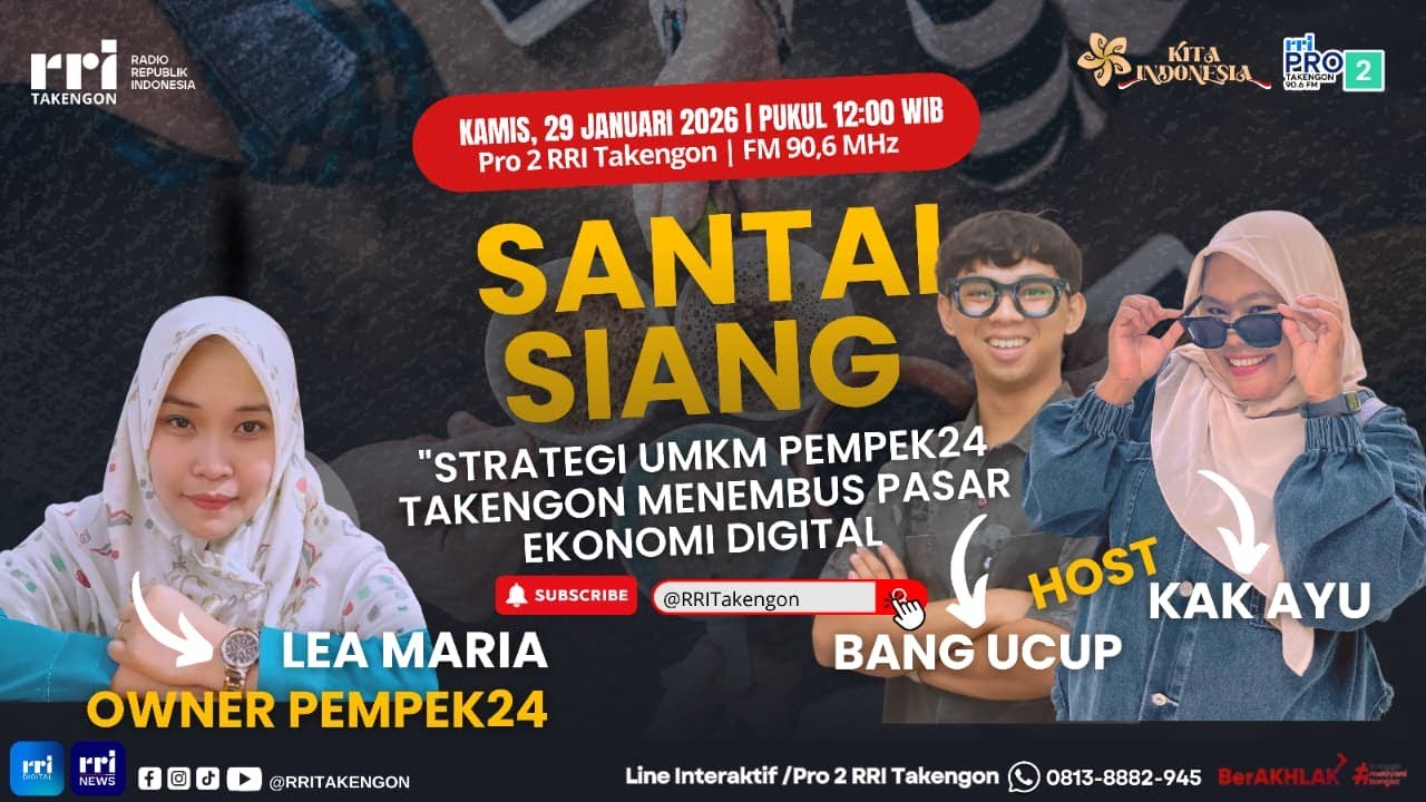 STRATEGI UMKM PEMPEK24 TAKENGON MENEMBUS PASAR EKONOMI DIGITAL  || KAMIS, 29 JANUARI 2026