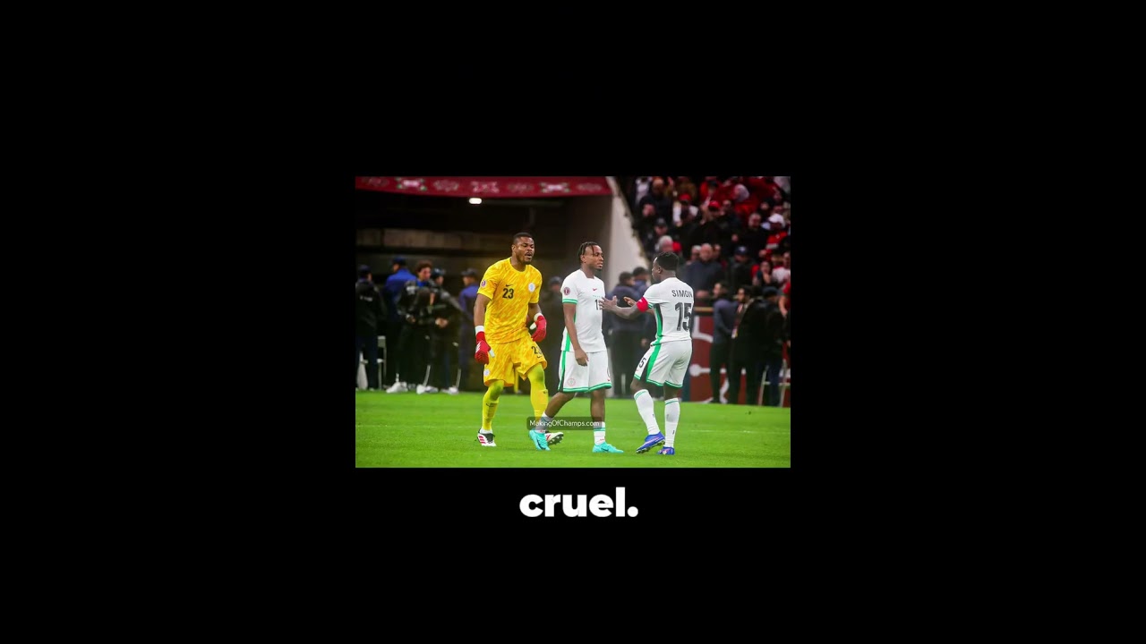 Super Eagles bonus tension, camp jokes, unpaid promises and Chukwueze’s missed penalty. 