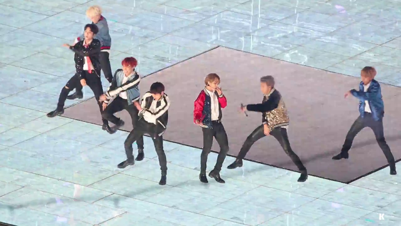 171225 가요대전 방탄소년단 (BTS) DNA 풀직캠/ fancam