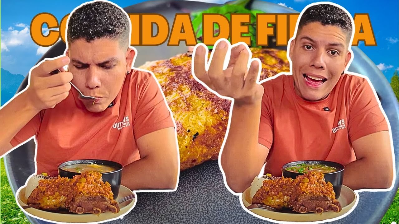 Probando comida Campestre en Bogotá - El Candado