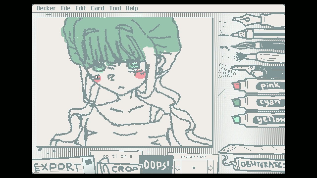 Playing  WigglePaint!