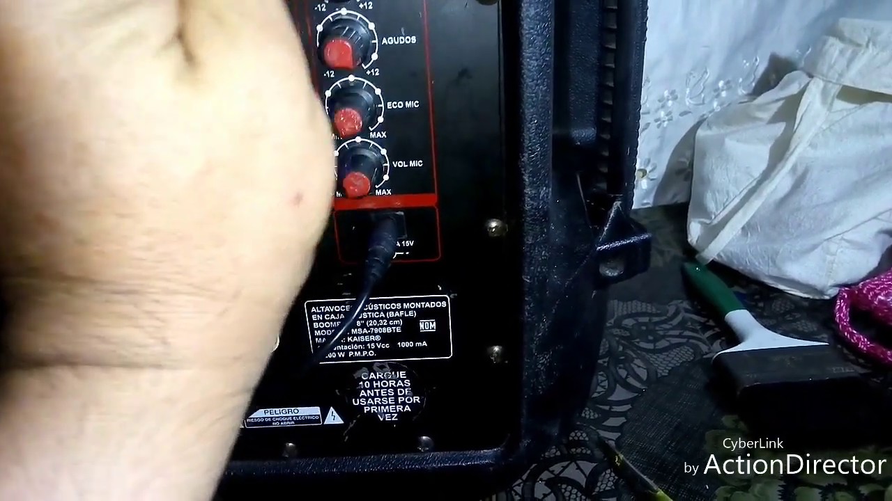 BAFLE AMPLIFICADA KÁISER 8